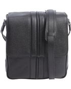 Tod's Black Leather Small Messenger Bag - Lyst