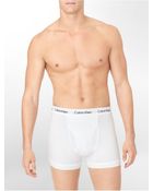 Calvin Klein Cotton Stretch 3-Pack Trunk - Lyst