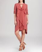 BCBGMAXAZRIA Dress - Cynthia Cascade Ruffle - Lyst