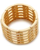 Kenneth Jay Lane Open Link Bracelet - Gold - Lyst