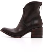 Freebird by Steven Peak Zip Booties - Black - Lyst