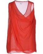 Diane von Furstenberg Top - Lyst