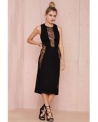 Nasty Gal Laney Lace Cutout Dress - Lyst