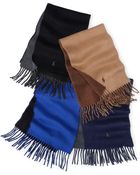 Polo Ralph Lauren Classic Reverisble Scarf - Lyst