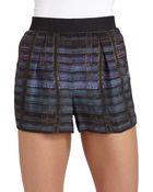 Theyskens' Theory Silk Iding Pung Shorts - Lyst