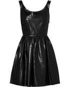 Miu Miu Leather Dress - Lyst