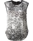 Helmut Lang Sleeveless Top - Lyst