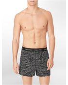 Calvin Klein Underwear Woven Slim Fit Boxers - Lyst