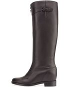 Christian Louboutin Foresta Zip-Front Wedge Boot - Lyst