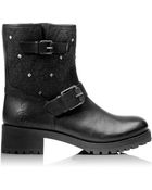 Tory Burch Chrystie Studded Bootie - Lyst