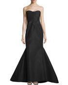 Zac Posen Strapless Sunburst Mermaid Gown - Lyst