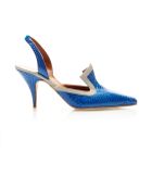 Malone Souliers Blue Yvette Sling-back - Lyst