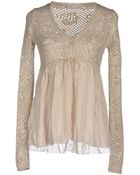 Stefanel Cardigan - Lyst