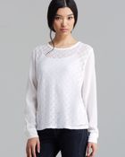 Equipment Tee Liam Revival Lace - Lyst