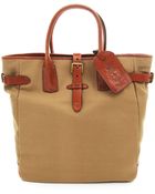 Polo Ralph Lauren Beige Tote Bag - Lyst
