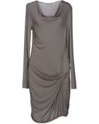 Patrizia Pepe Short Dress - Lyst