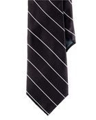 Lauren by Ralph Lauren Striped Silk Satin Tie - Lyst