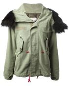 History Repeats Cropped Parka - Lyst