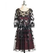 Plenty By Tracy Reese Dazzling In Dots Dress - Lyst