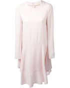 Chloé Ruffled Shift Dress - Lyst