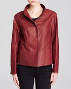 Lafayette 148 New York Darra Leather Jacket - Lyst