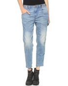 Free People Boyfriend Jeans Aquamarine - Lyst