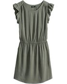 H&M Short Dress - Lyst