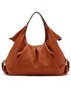 Vince Camuto Cris Leather Shopper Tote Bag - Lyst