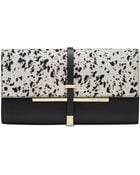 Vince Camuto Leila Clutch Haircalf - Lyst