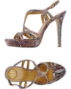 BCBGeneration Platform Sandals - Lyst