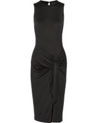 Cushnie et Ochs Draped Jersey Dress - Lyst