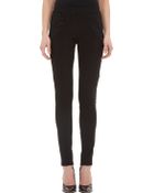 Nina Ricci Lace-Inset Slim Pants - Lyst