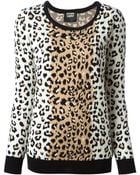 Markus Lupfer Leopard Pattern Sweater - Lyst