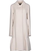 Alberta Ferretti Coat - Lyst