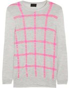 J.Crew Collection Intarsia Cashmere Sweater - Lyst