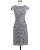 J.Crew Petite Elsa Dress In Leavers Lace - Lyst