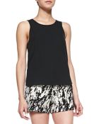 Rag & Bone Lydia Silk Jersey High Low Top - Lyst