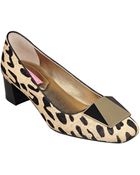 Isaac Mizrahi New York Optiquelee Printed Block-Heel Pumps - Lyst