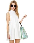 Nasty Gal White Lie Dress - Lyst