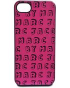 Marc By Marc Jacobs Dynamite Logo Iphone 5 Case - Lyst