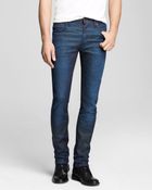 Nudie Jeans - Thin Finn Slim Fit In Electric Indigo - Lyst