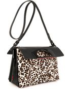 Christian Louboutin Passage Calf-Hair Messenger Bag - Lyst
