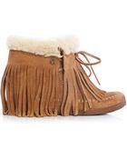 Koolaburra Mocky Moc Shearling Wedge - Lyst