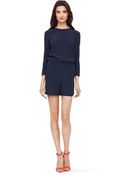 Club Monaco Kiena Silk Dot Jumper - Lyst