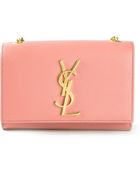 Saint Laurent Small Monogram Satchel - Lyst