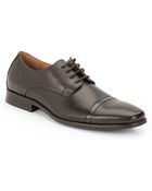 Vince Camuto Fanto Perforated Leather Lace-Up Shoes - Lyst