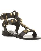 Steve Madden Perfeck Metal Stud Sandal - Lyst