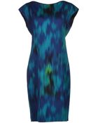 Elie Tahari Short Dress - Lyst