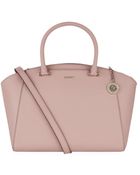 DKNY Large Saffiano Satchel - Lyst