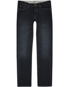 7 For All Mankind Slim Fit Dark Wash Jeans - Lyst